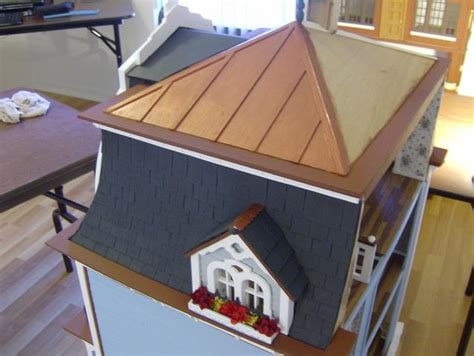 metal roof for toy house|doll house roofing designs.